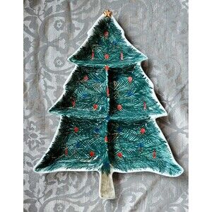 Mid-Century Modern Christmas Tree Tray Italy